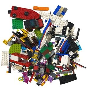 Variety LEGO Bulk Lot 1 lb 5 oz Vehicles Bricks Parts Pieces Building Toys